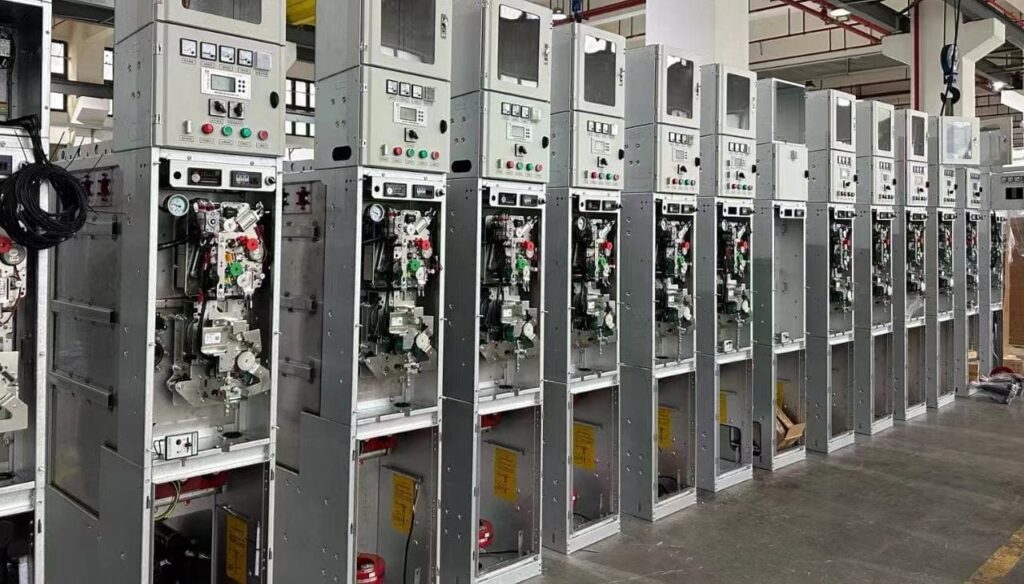 10KV SF6 gas insulated switchgear